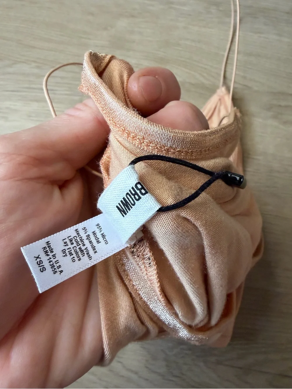 NWT Joah brown low back cami